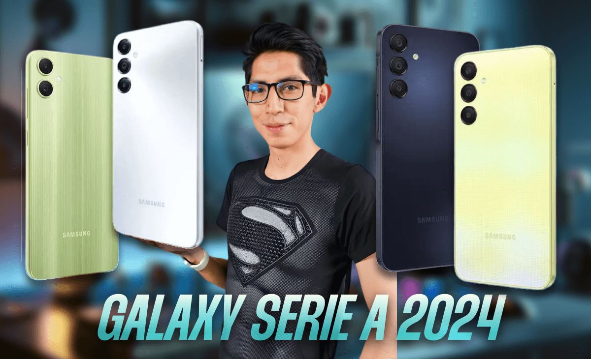 Celulares más económicos de Samsung: Galaxy Serie A 2024