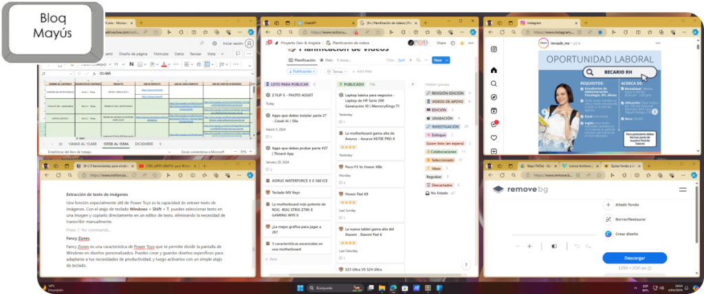 HERRAMIENTAS DE WINDOWS