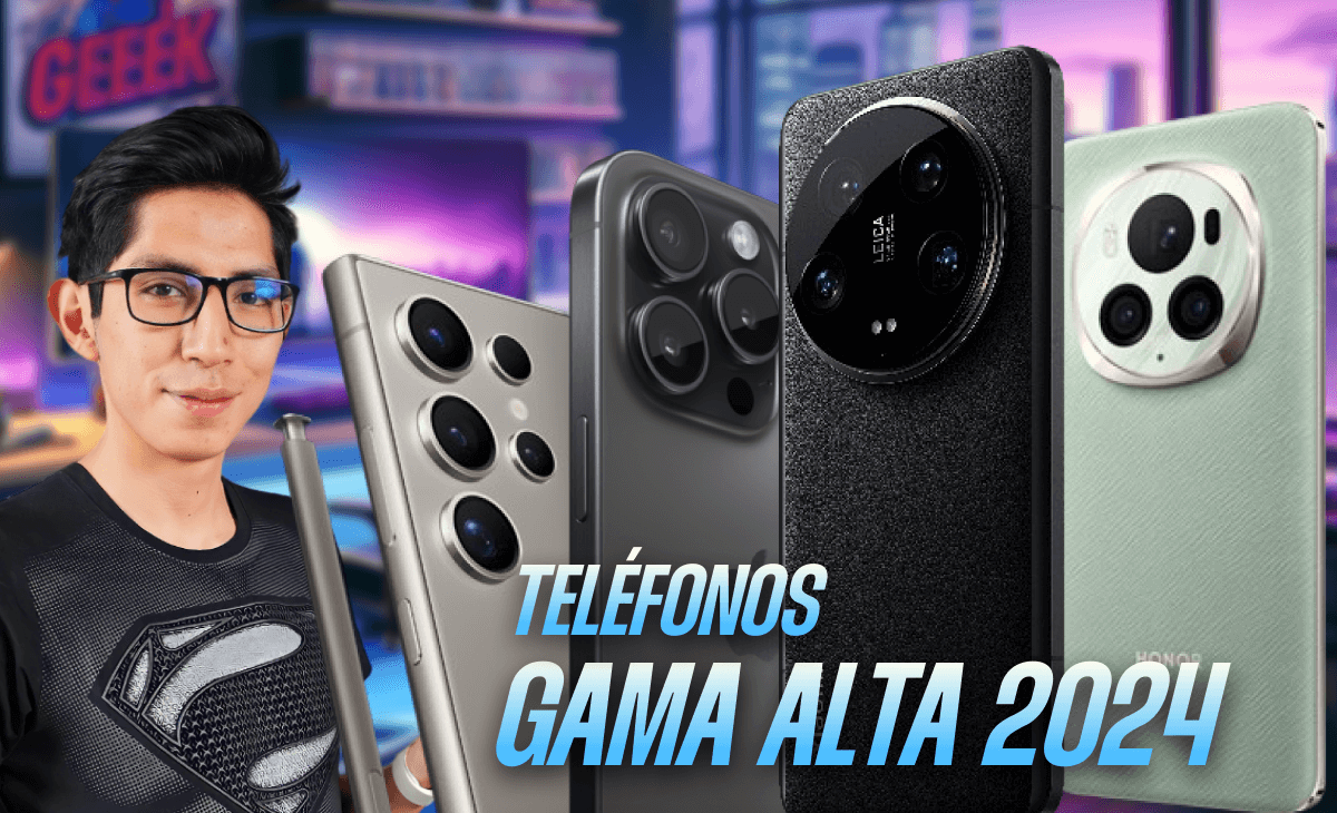¡Todos los teléfonos de GAMA ALTA del 2024!